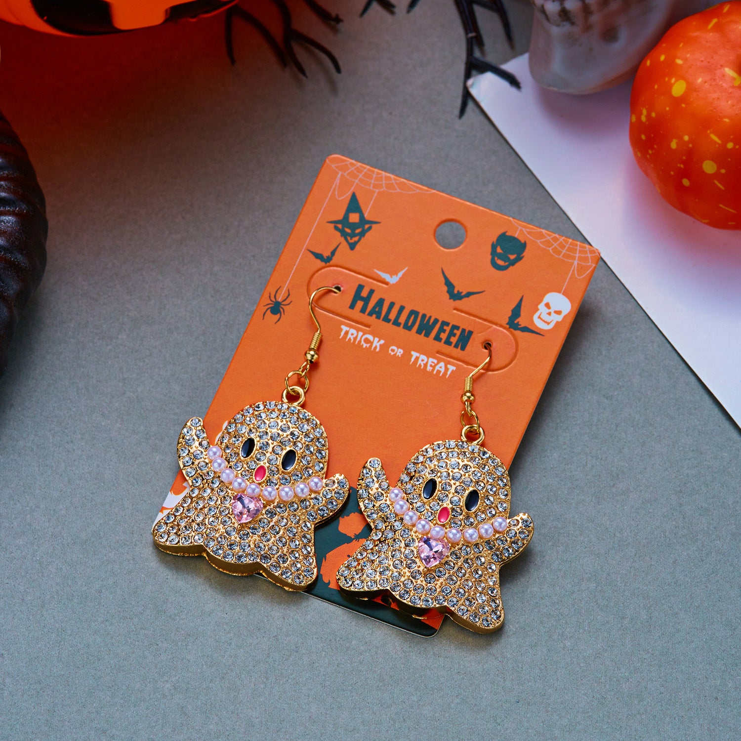 Wholesale Alloy  Ghost Earrings Fashion Accessory Gift Boutique Resale