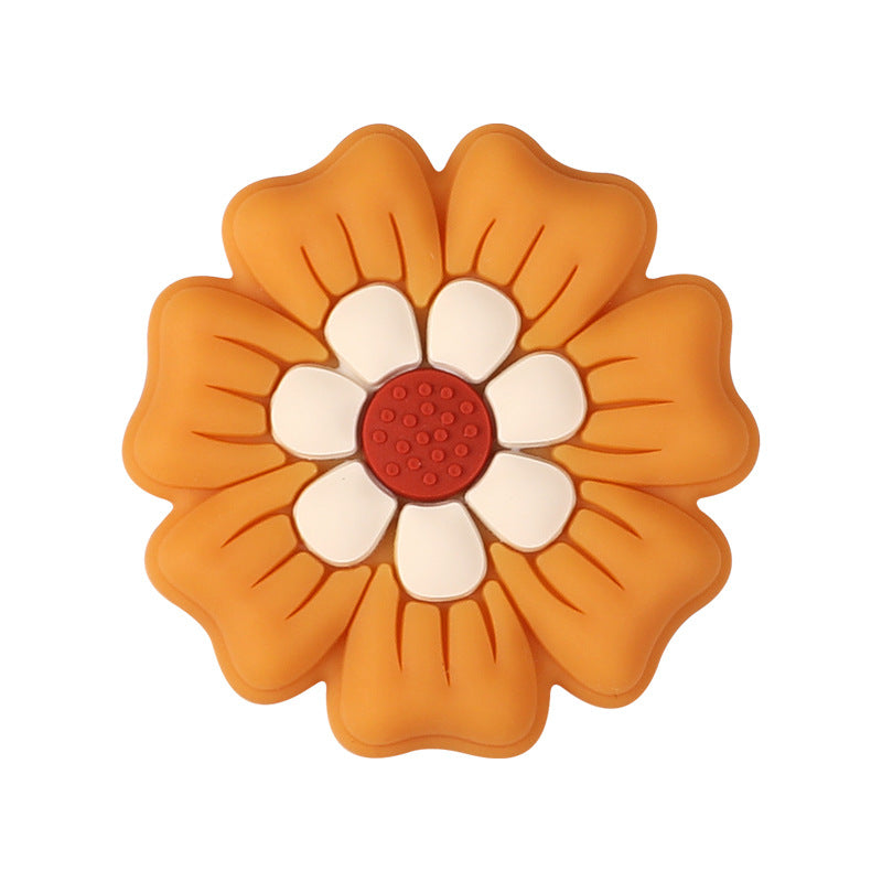 Wholesale 20pcs Flowers Focal Beads DIY Bead Accessories