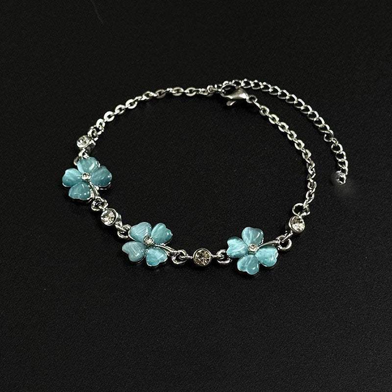 Wholesale Green four-leaf clover bracelet