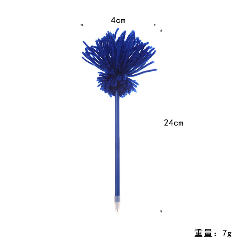 Wholesale Creative Brushed Ball Decompression Pen
