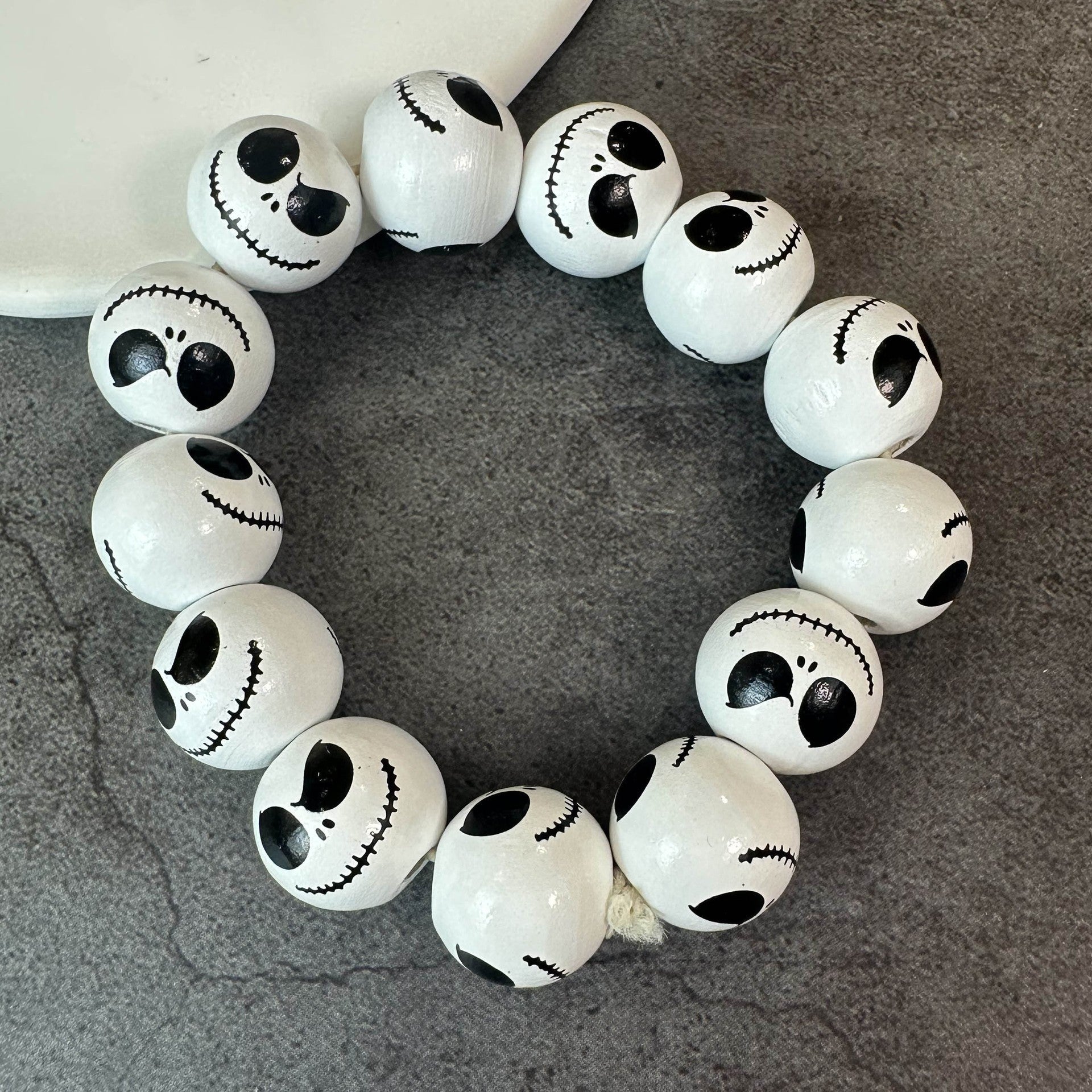 Wholesale Halloween Skull Beaded Bracelet ACC-BT-JunJie020