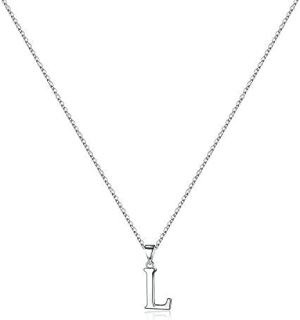 Wholesale Glossy letters gold-plated necklace