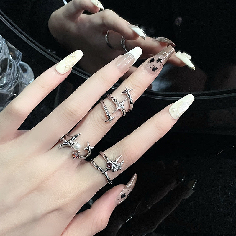 Wholesale Light Luxury Open Adjustable Copper Rings ACC-RS-JiuHao025