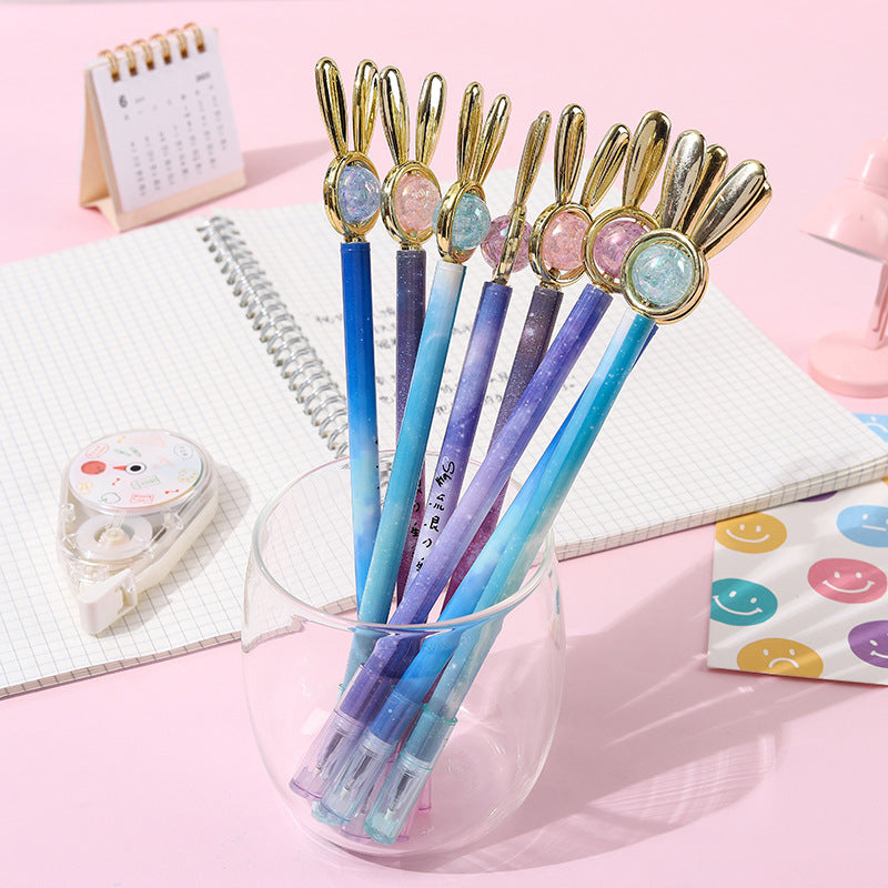 Wholesale  rabbit neutral pen cartoon cute pen