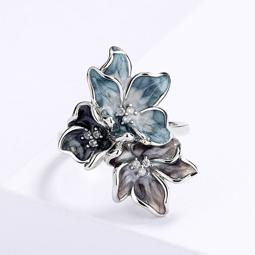 Wholesale Vintage Flower Women's Ring