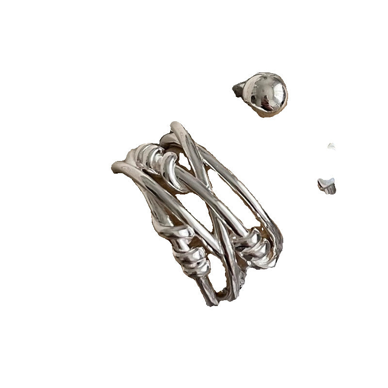 Wholesale 925 sterling silver index finger adjustable ring