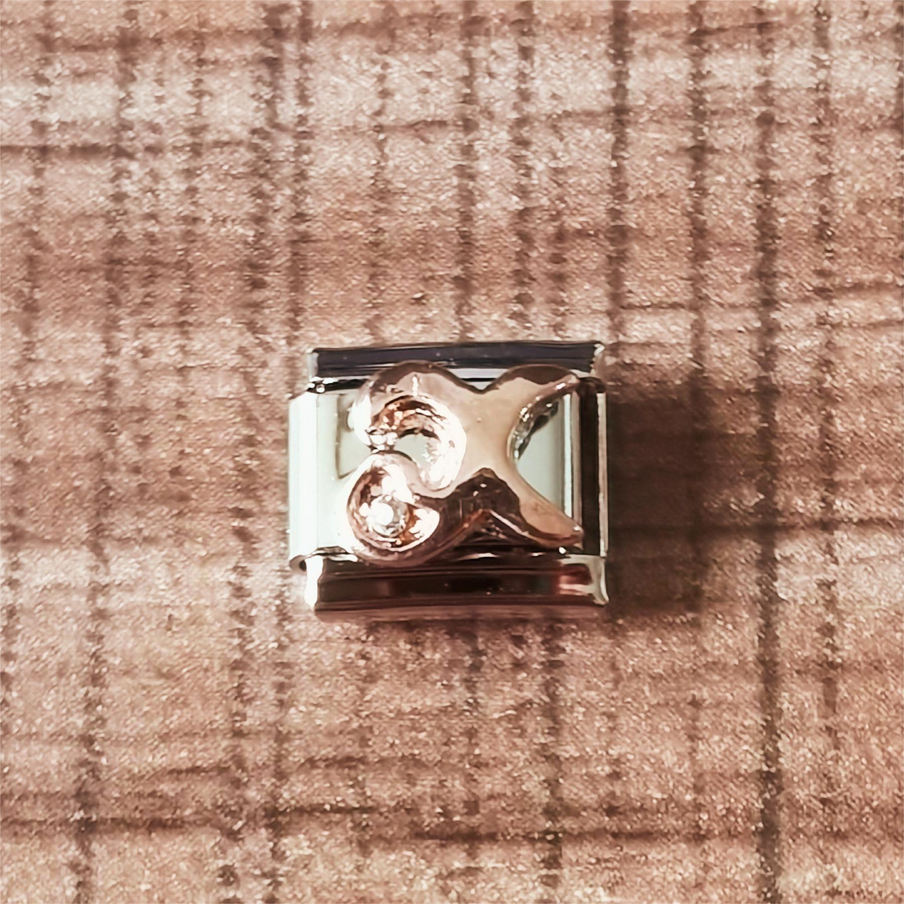 Wholesale Italian Charm Bracelet 9mm DIY Splicing Removable Stainless Steel Letter Composable Bracelet ACC-BT-XY067