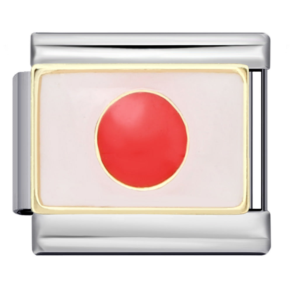 Wholesale Italian Charm Bracelet 9mm DIY Splicing Removable  Stainless Steel Composable Bracelet