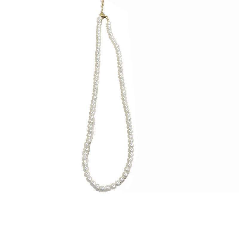 Wholesale Pearl Necklace Light Luxury Clavicle Chain