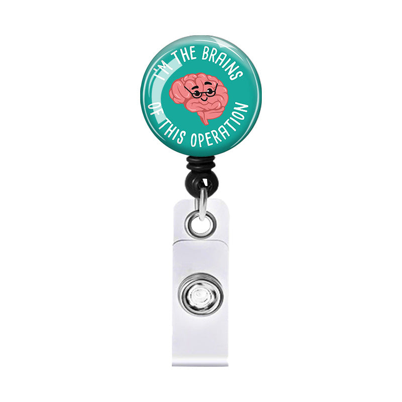 Wholesale Fashion Cartoon Organ Retractable Badge Holder ABS 650mm - Gift or Everyday Use
