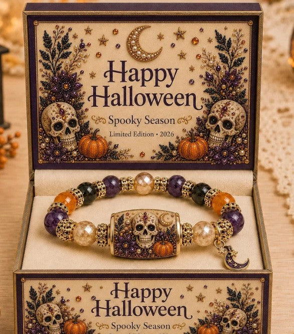 Wholesale  Ghost Magic Hat Charm Beaded Bracelet Fashion Jewelry Accessory Gift for Party Boutique Resale