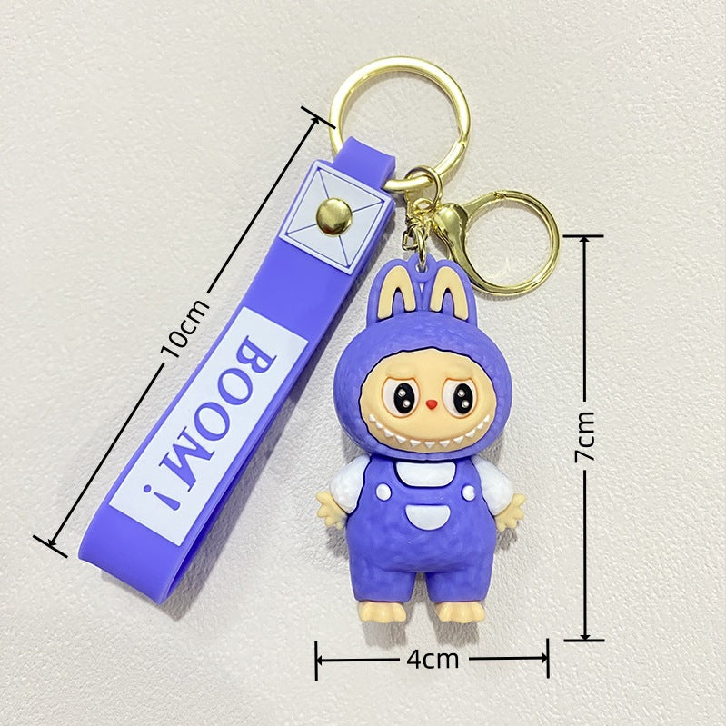 Wholesale Cute cartoon silicone keychain