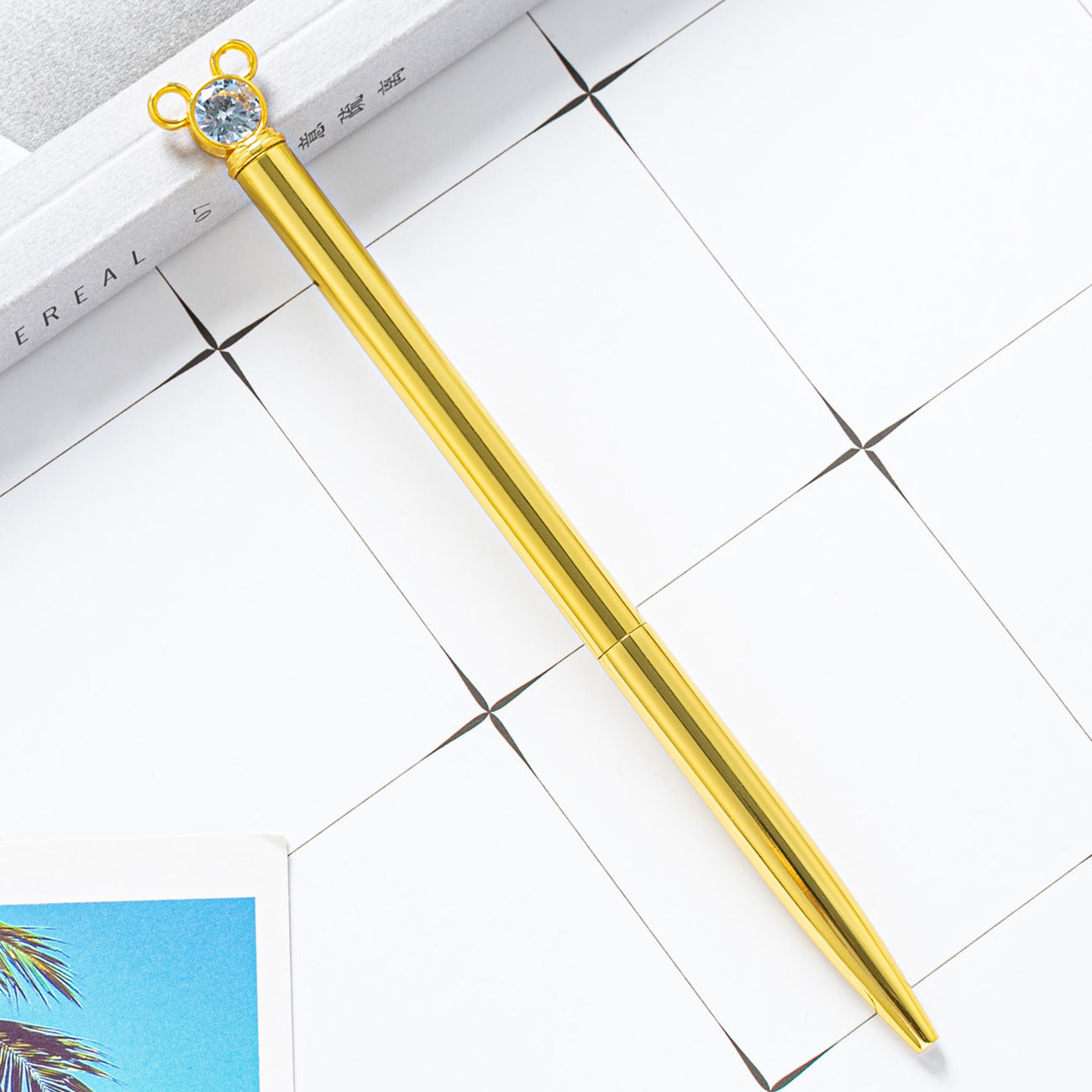 Wholesale Creative Cute Crystal Metal Pen