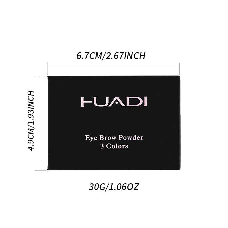 Wholesale three color eyebrow palette eyebrow powder