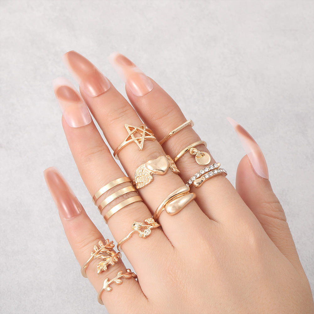 Wholesale Pink Diamond Row Ring Full Diamond Ring