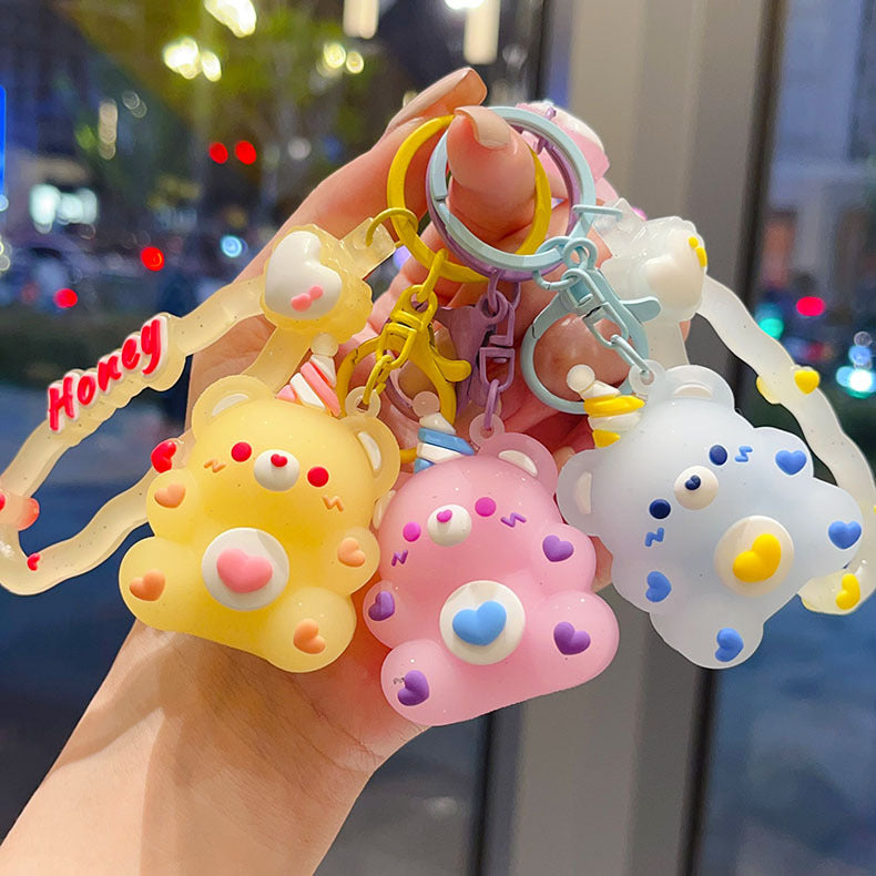 Wholesale Cute love bear key chain