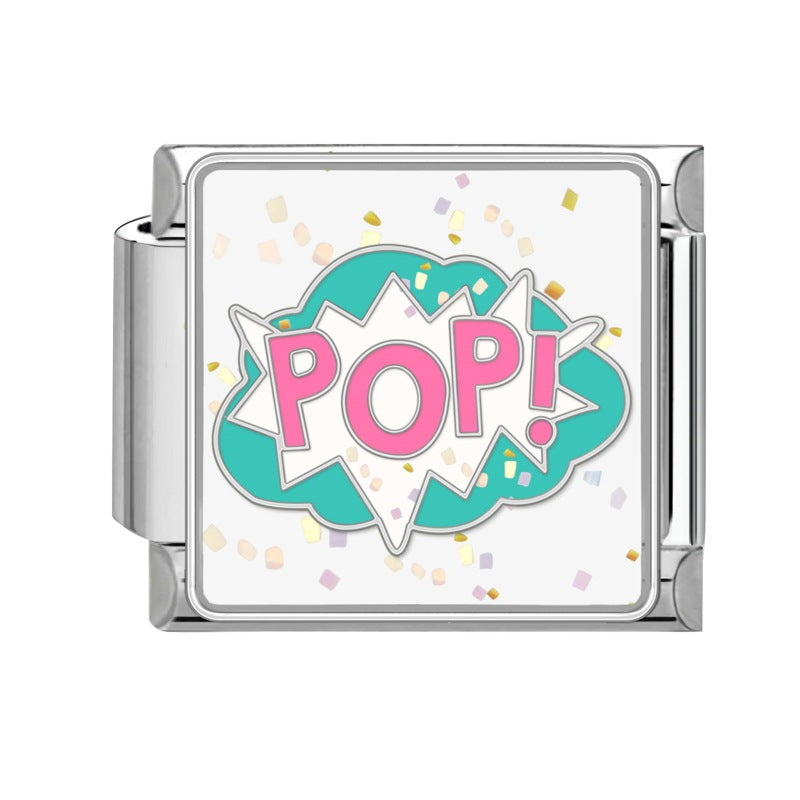 Wholesale  Italian module splicing bracelet disassembly elastic bracelet DIY Charms