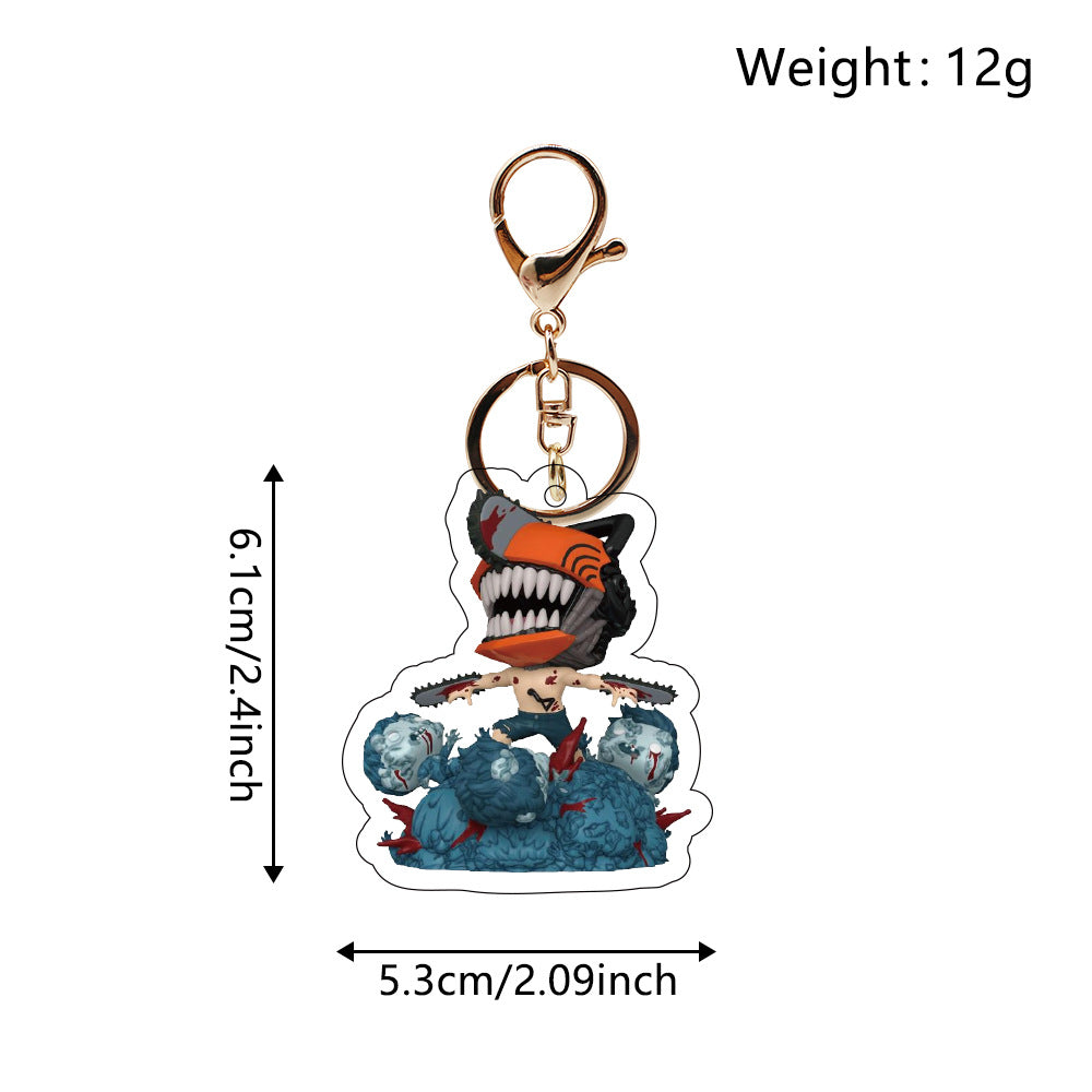 Wholesale acrylic  cartoon anime keychain ACCVIP