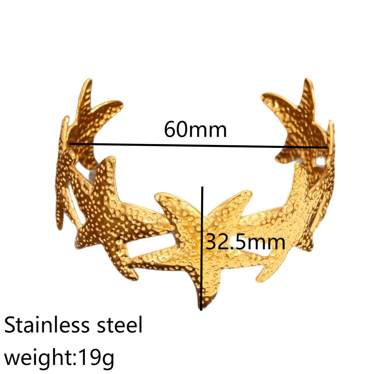 Wholesale Titanium Steel Gold Bracelet Stainless Steel Bangle Niche Women' s Accessories