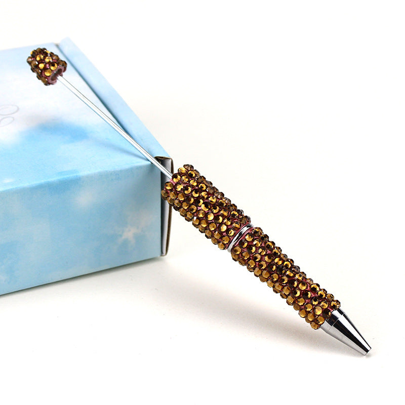 Wholesale diamond  flower beadable pens