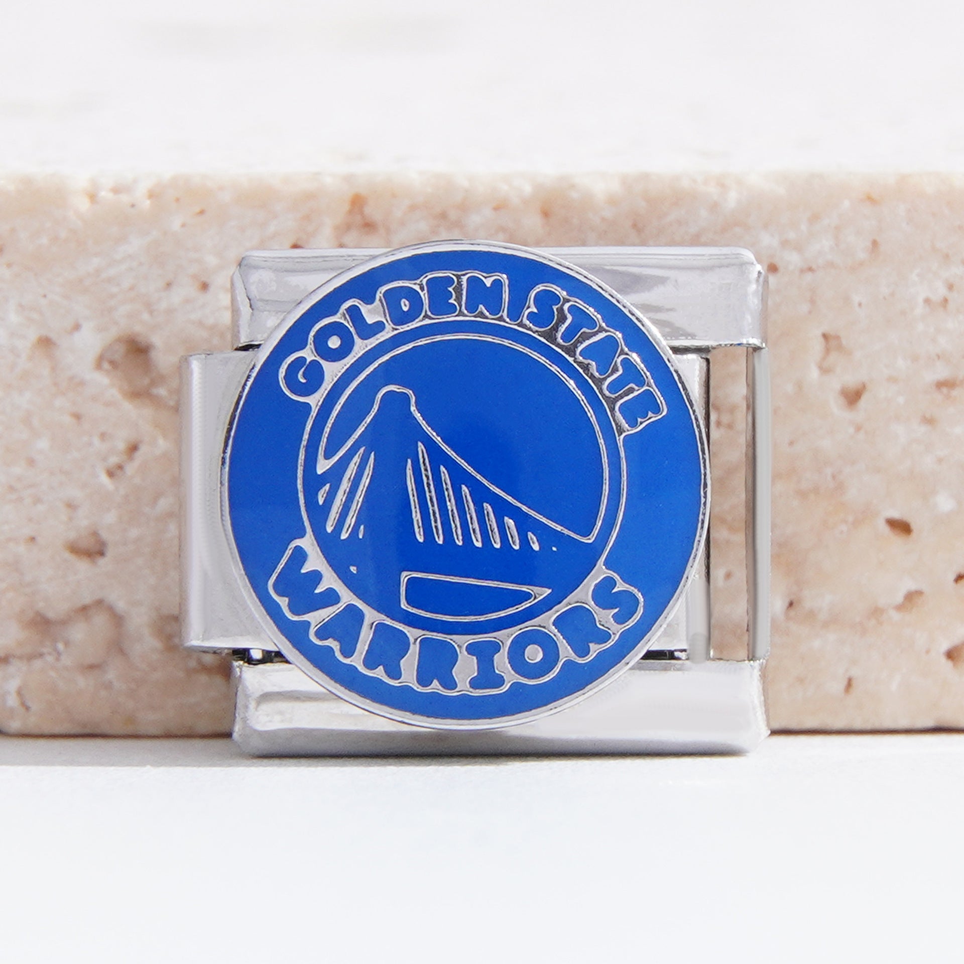 Wholesale Italian Charm Bracelet 9mm DIY Splicing Basketball Series Stainless Steel Composable Bracelet