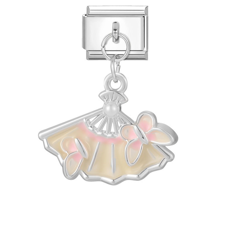 Wholesale Stainless Steel DIY Pendant Butterfly Moon Star Trendy Fashion Accessory for Boutique Resale