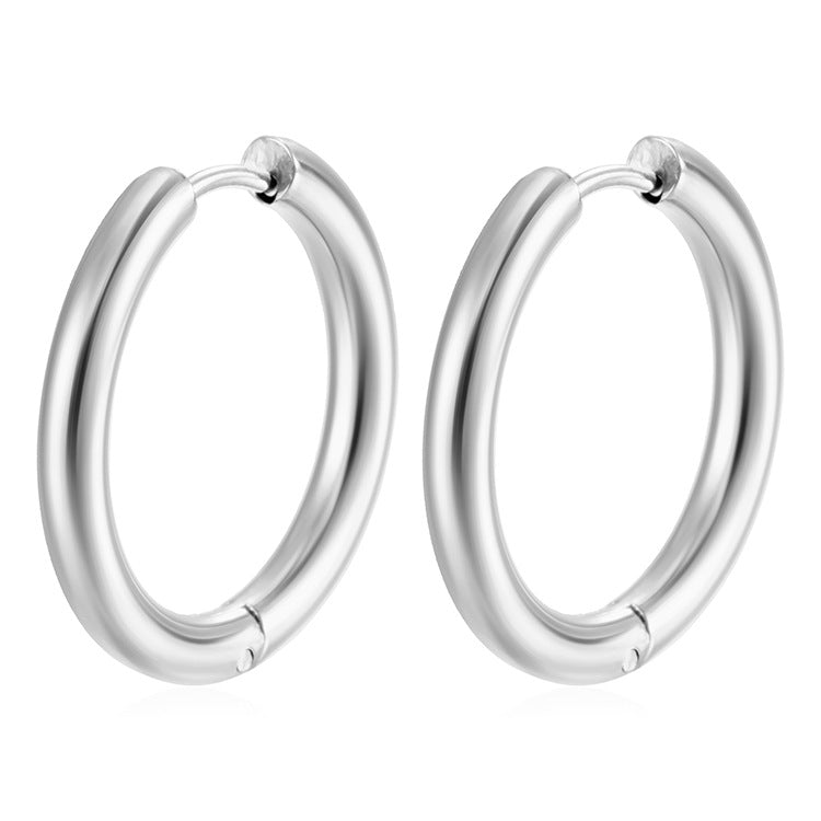 Wholesale Stainless steel hoop earrings