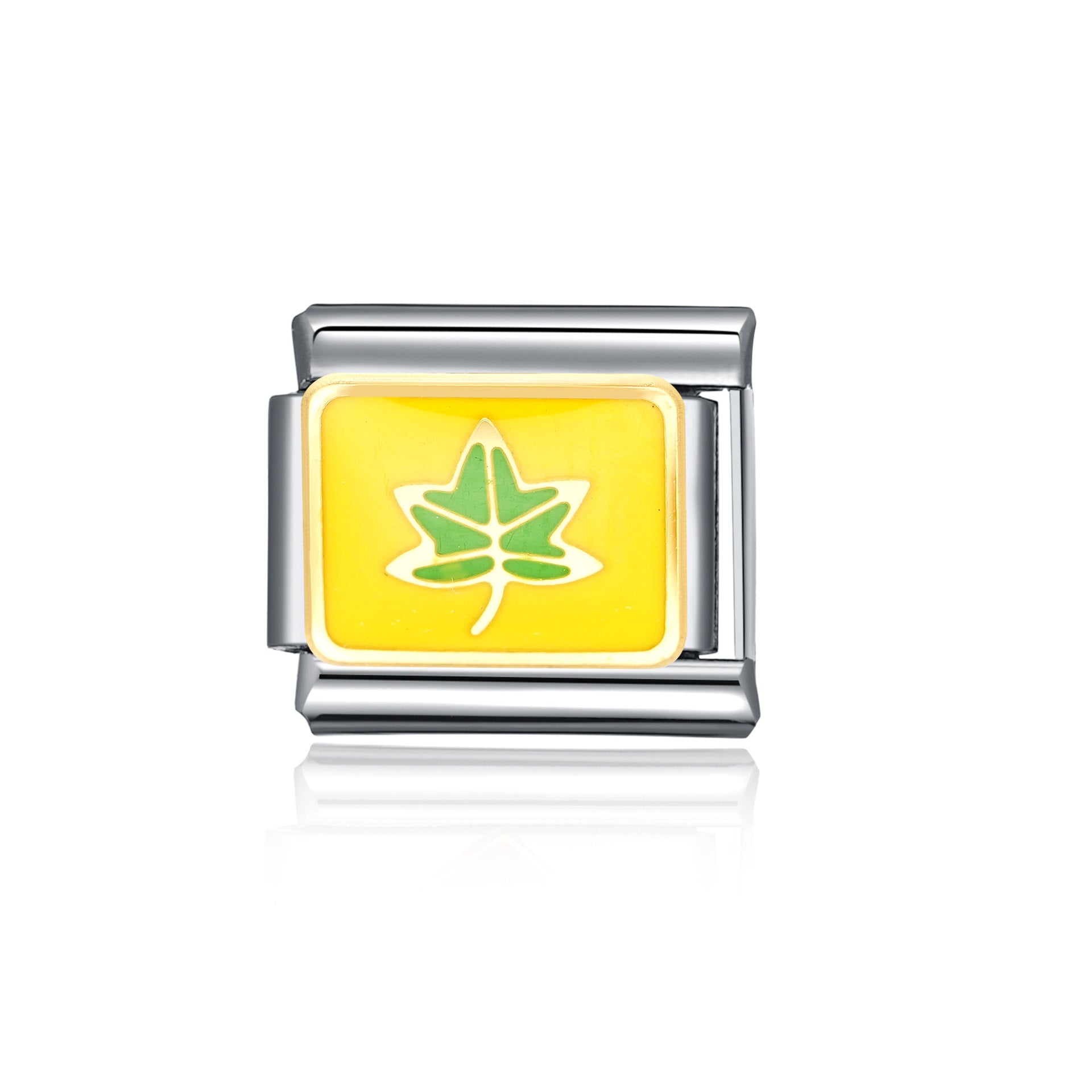 Wholesale Italian Charm Bracelet 9mm DIY Splicing Cute Cartoon Stainless Steel Composable Bracelet