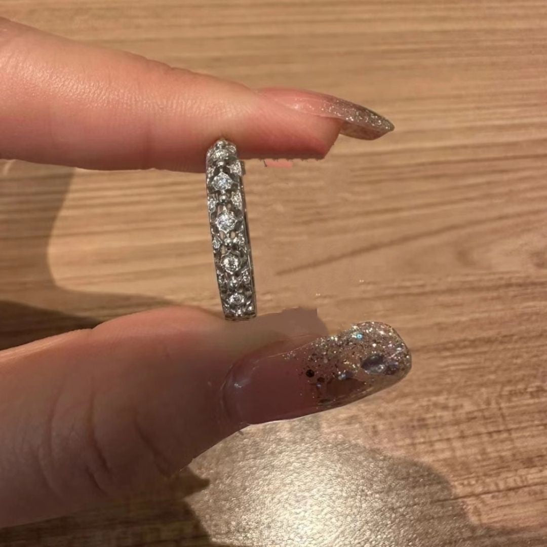 Wholesale Brushed Rings Diamond Couple Rings Rhinestone Rings Adjustable Rings ACC-RS-JiuHao003