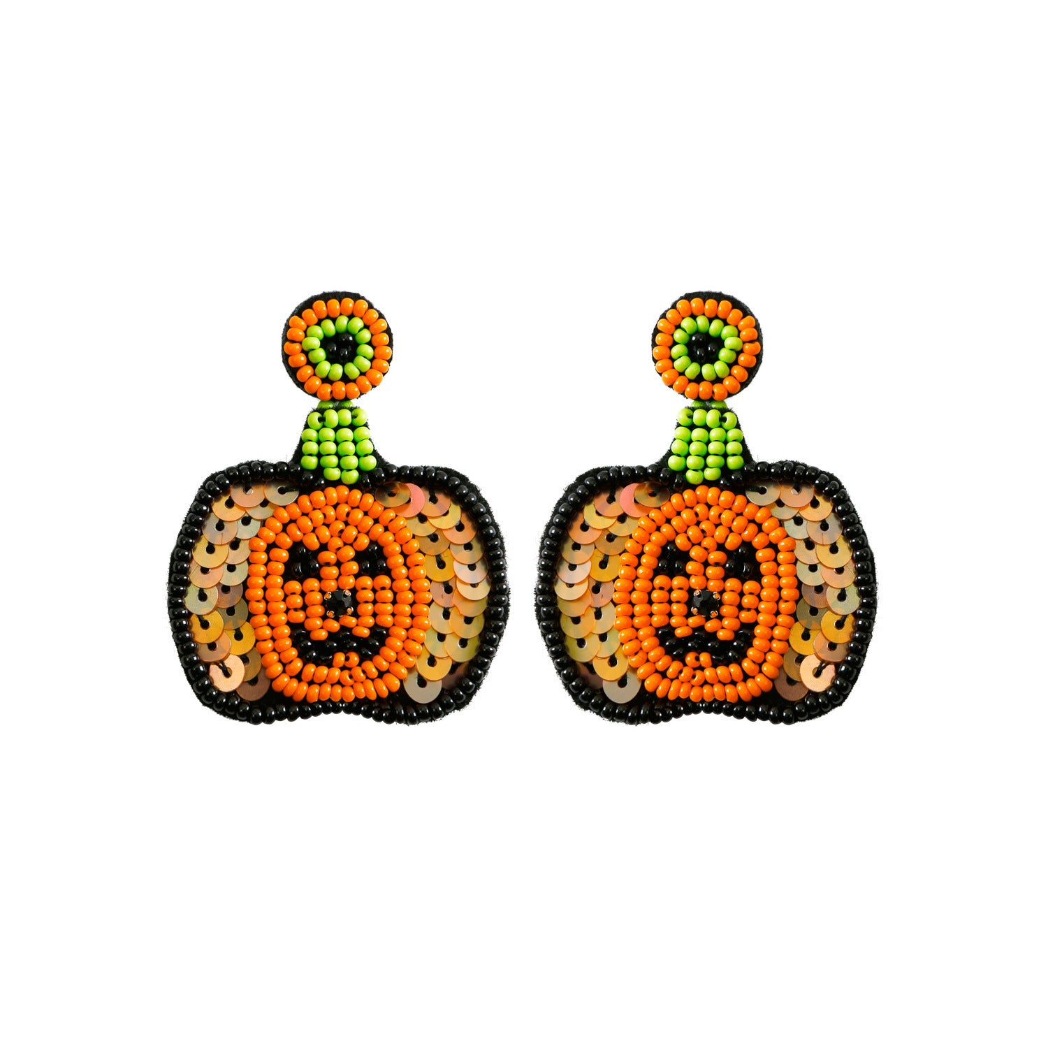 Wholesale Halloween Series Earrings Pumpkin Candy Ghost Acrylic Earrings ACC-ES-JieMi010