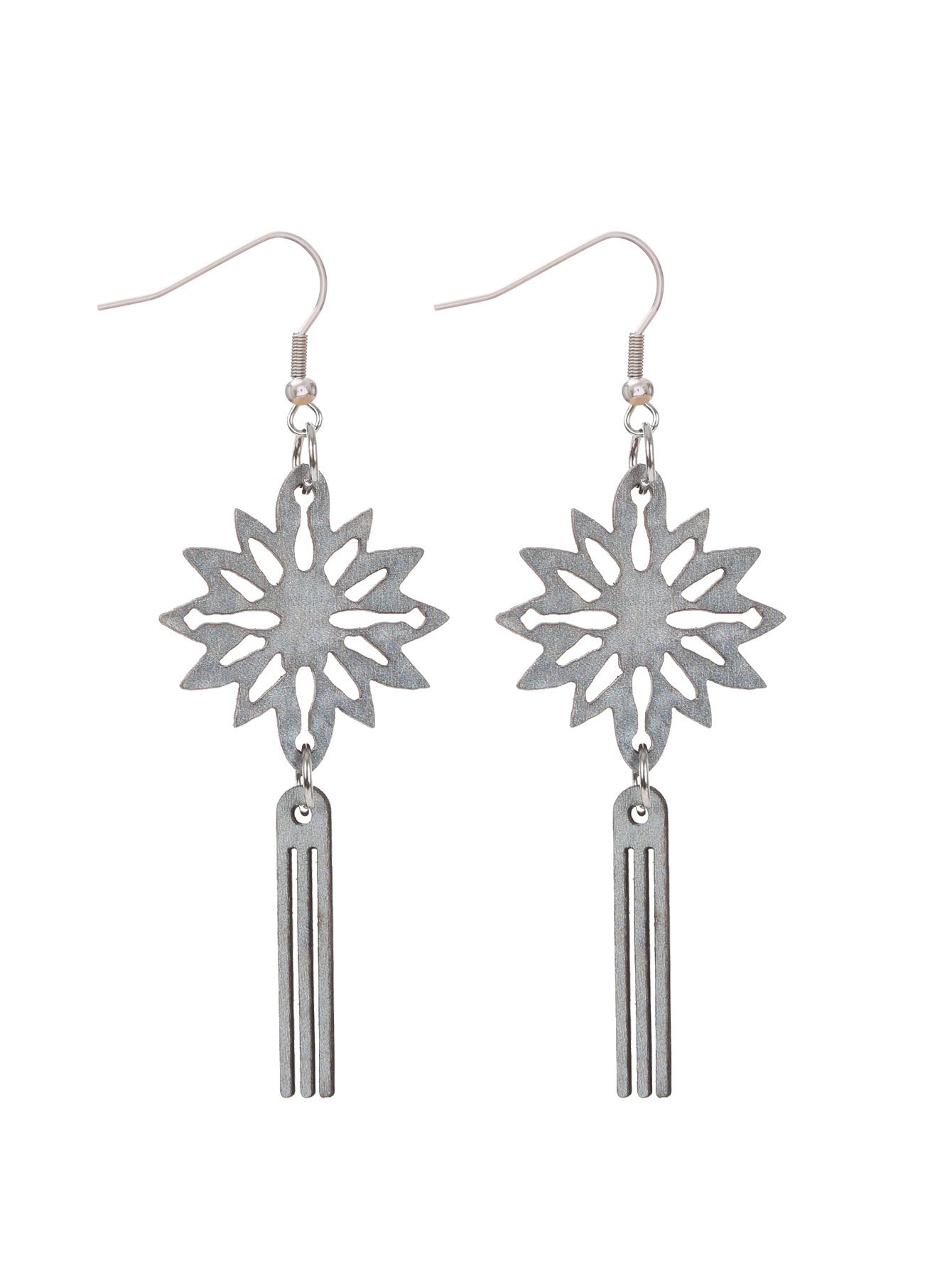 Wholesale Christmas Party Cute Snowman Christmas Tree Cartoon Wooden Earrings