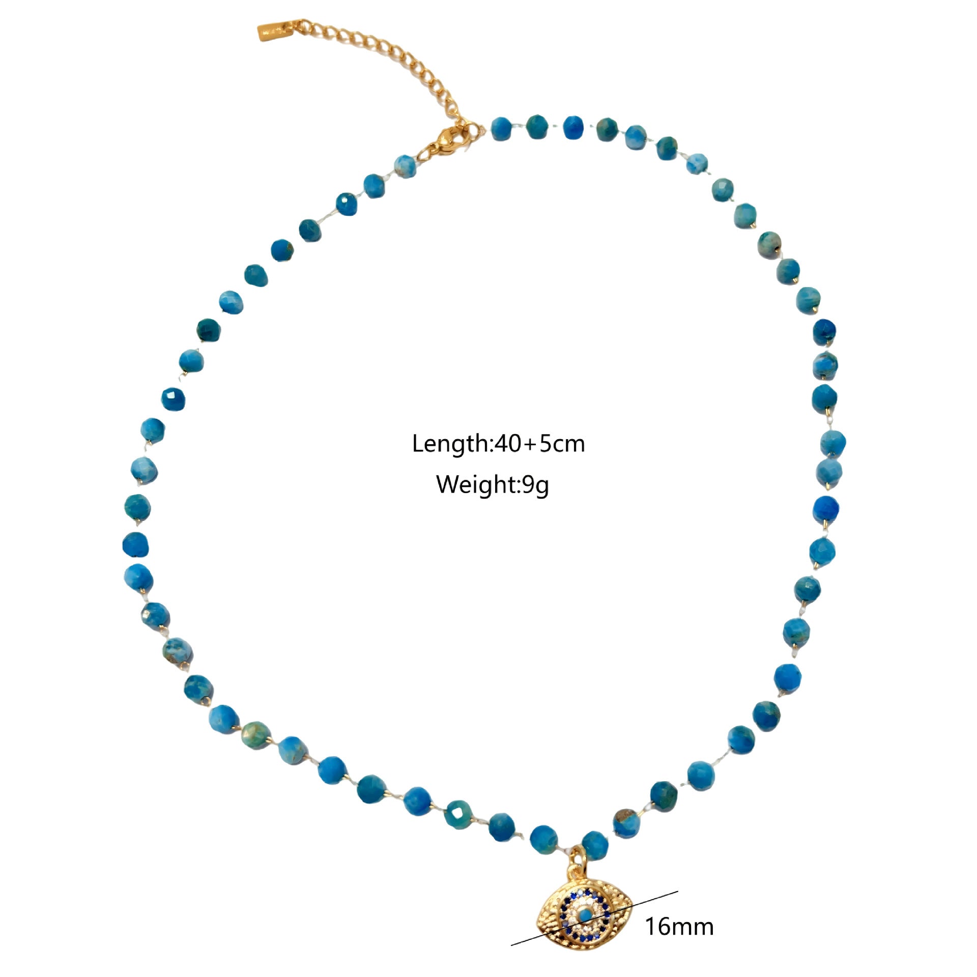 Wholesale Turtle Sword Pendant Green Stone  Natural Retro High Fashion Pendant Titanium Steel Necklace