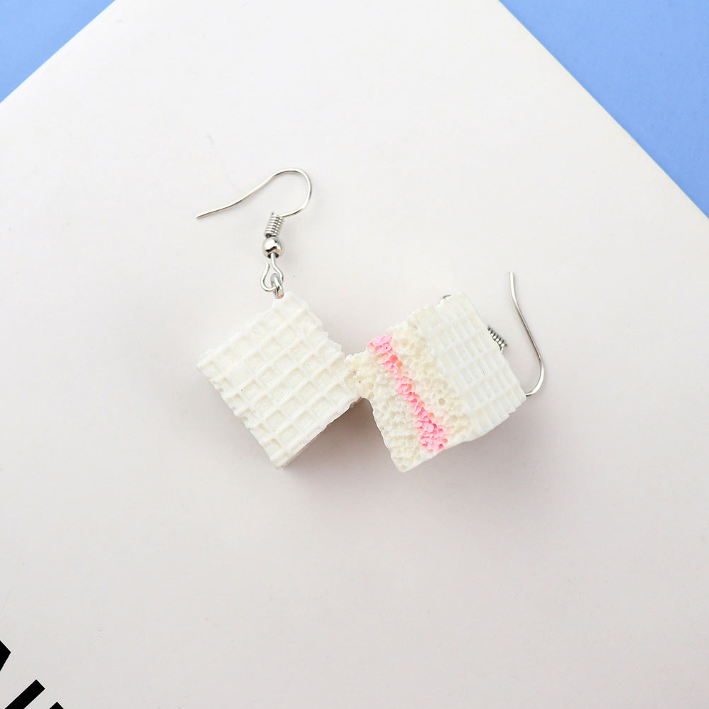 Wholesale  food and play earrings