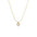 Wholesale Light Luxury Versatile White Shell Love Stainless Steel Necklace