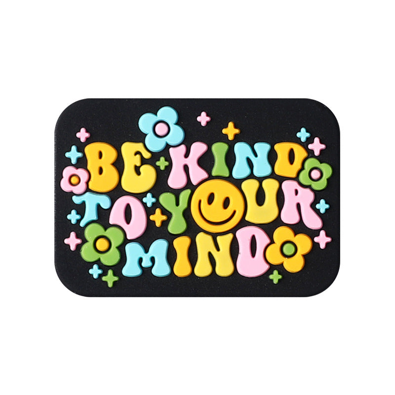 Wholesale 20pcs Smiley Face Silicone Focal Beads DIY Bead Accessories ACC-BDS-RongFa036