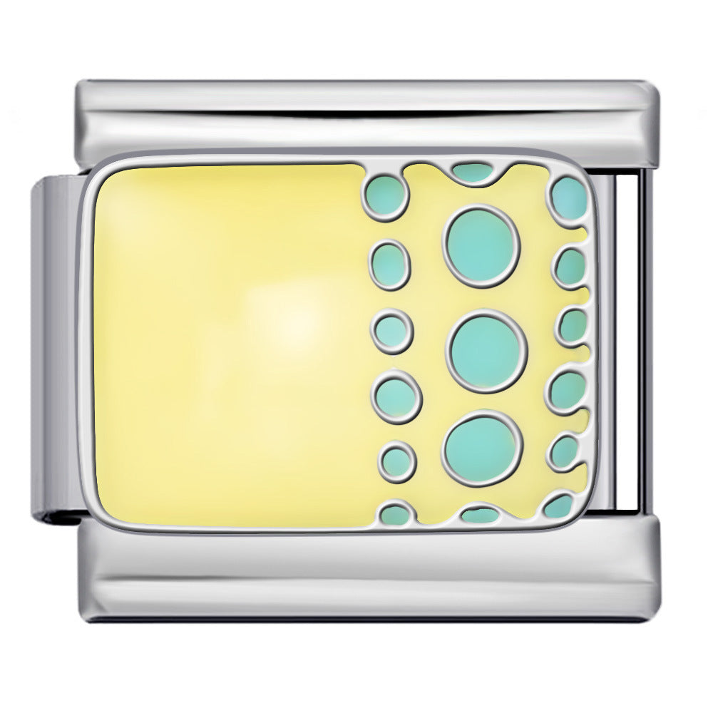 Wholesale Italian Charm Bracelet 9mm DIY Splicing Cute Creative Stainless Steel Composable Bracelet