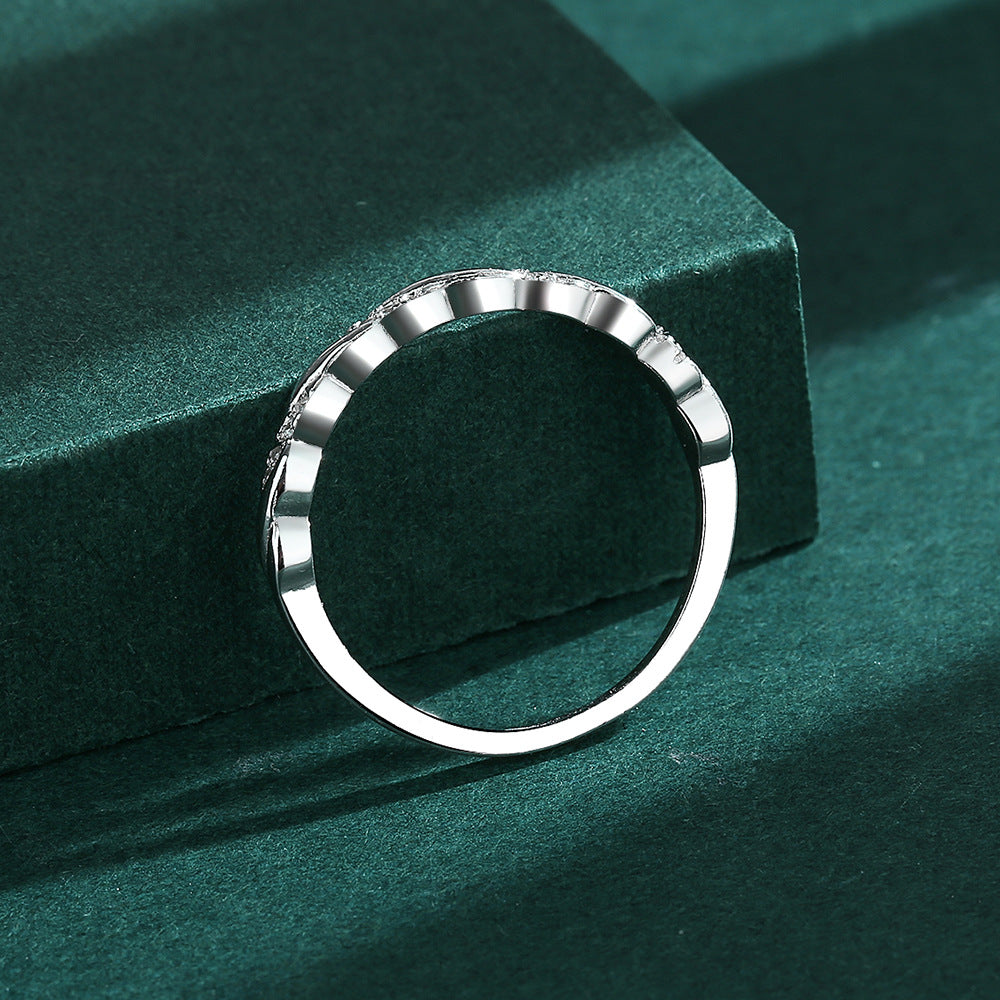 Wholesale 925 sterling silver diamond ring