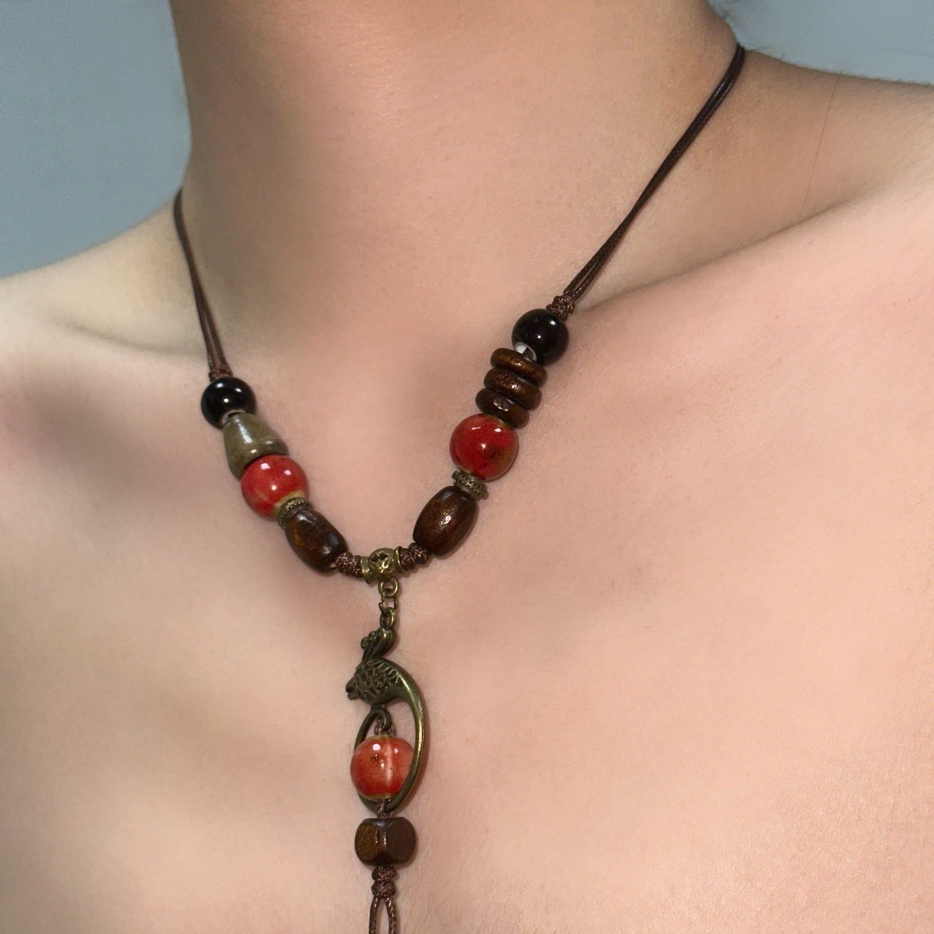 Wholesale Butterfly long sweater chain