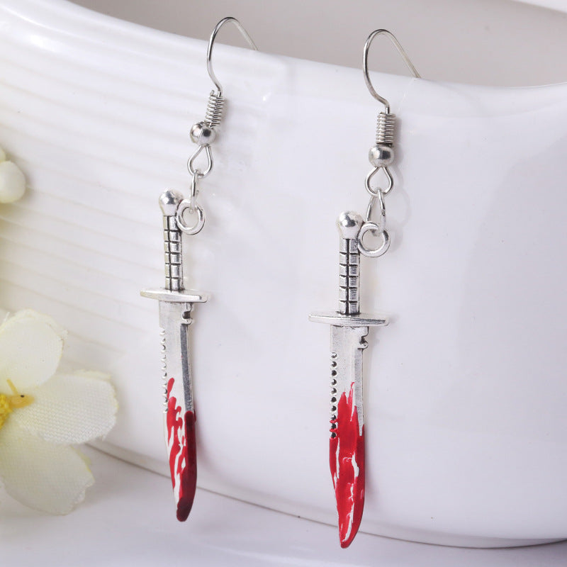 Wholesale Blood alloy  Earrings