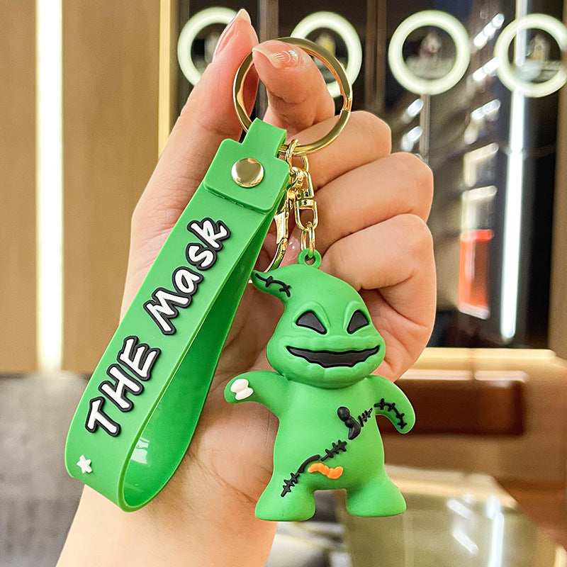 Wholesale Christmas Cartoon Cute PVC Soft Glue Keychains ACC-KC-XJY004
