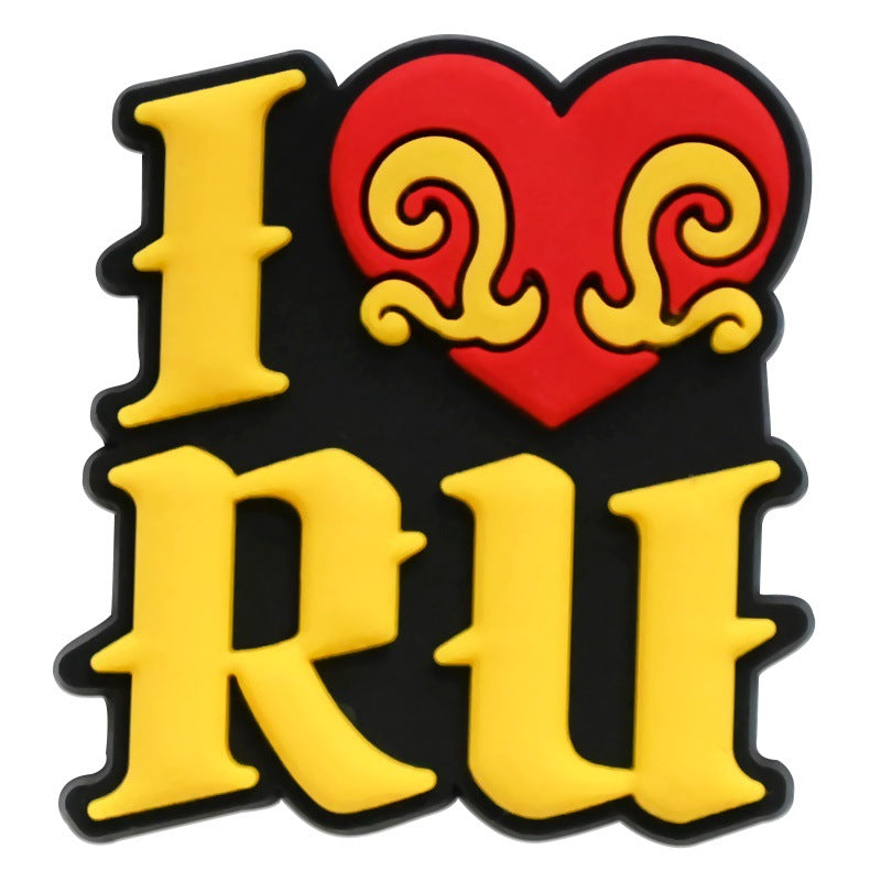 Wholesale Random 200pcs Russian Series Shoe Accessories Shoe Charms