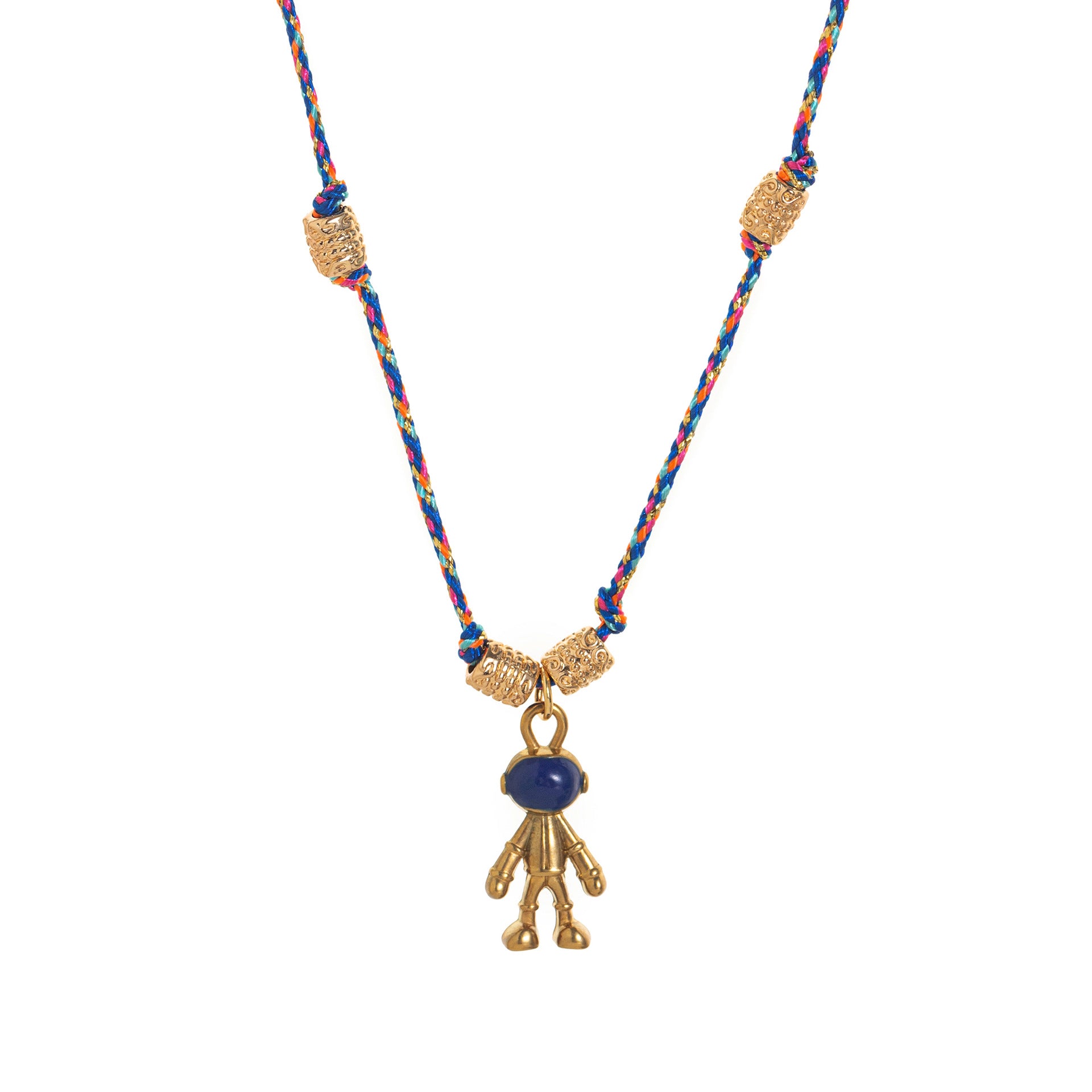 Wholesale Titanium Steel Necklace Fruit Ocean Drop Oil Color Pendant Necklace