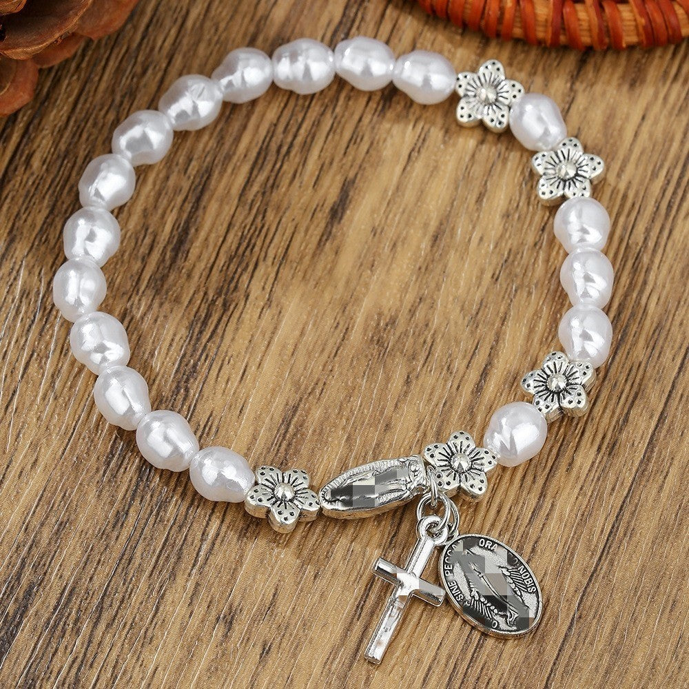 Wholesale Geometric Evil Eye Alloy Charm Bracelet Unisex Fashion Jewelry Accessory
