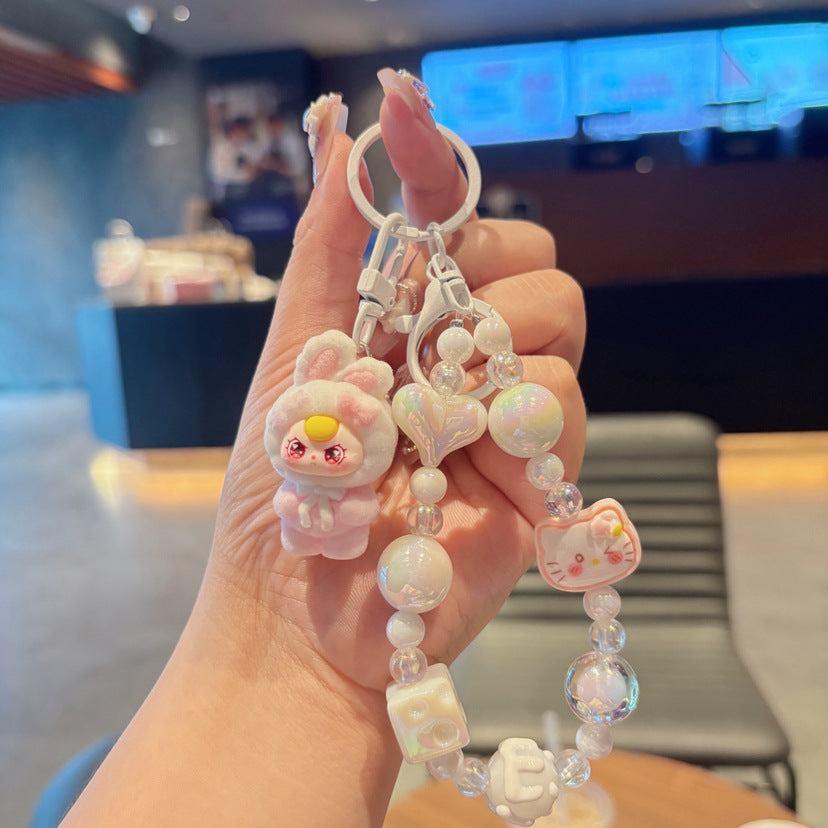 Wholesale Funny and Cute  Popular Cute Phone Chain Keychain Bag Pendant Accessories Wholesale Holiday Gifts