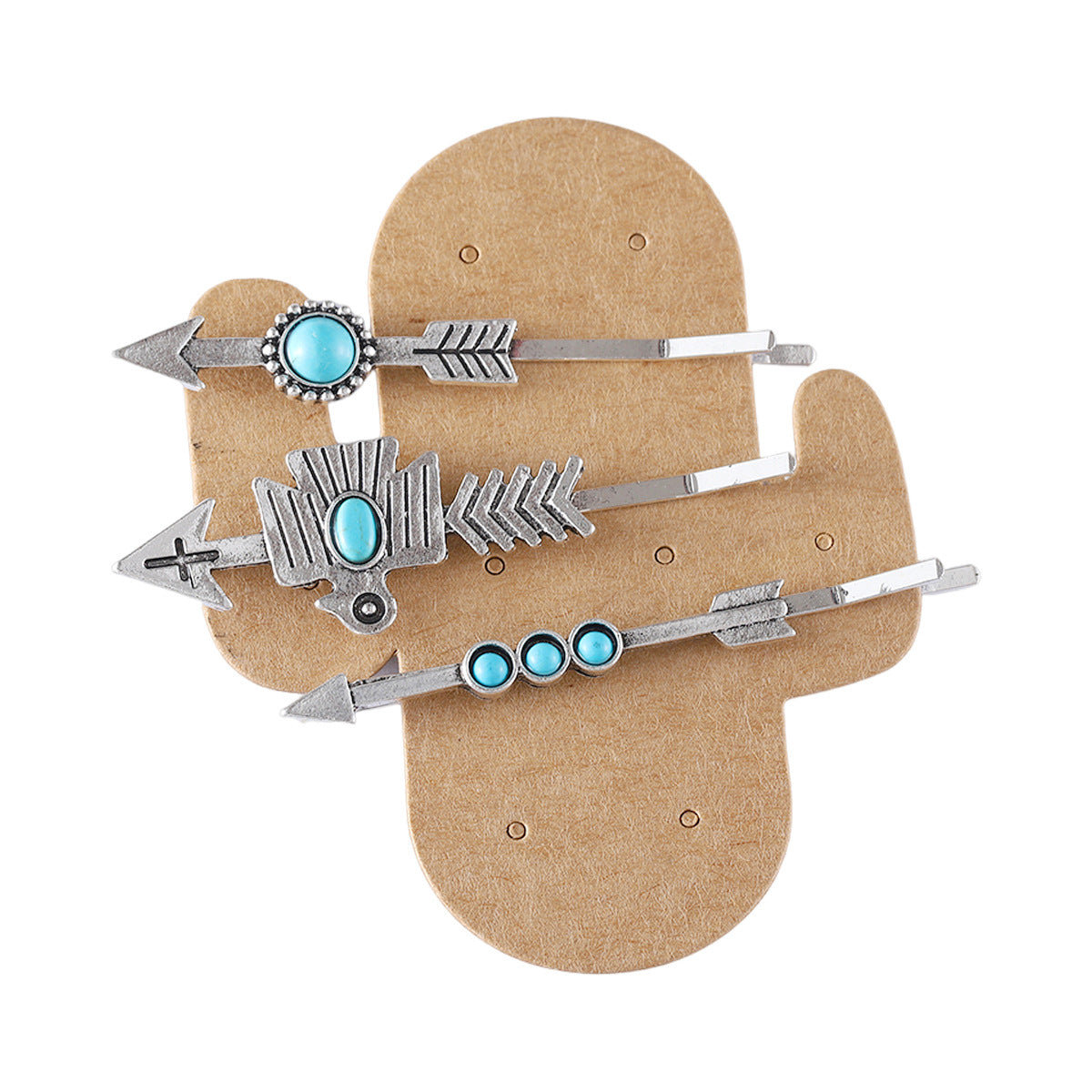 Wholesale  Bohemian Inlaid Turquoise Hairpin suit