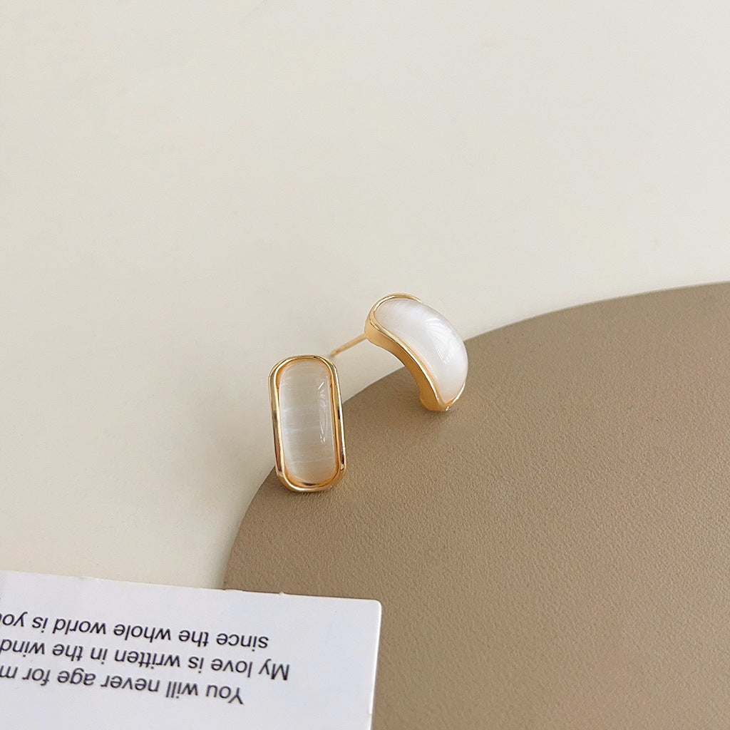 Wholesale Glass Cat' s Eye Earrings