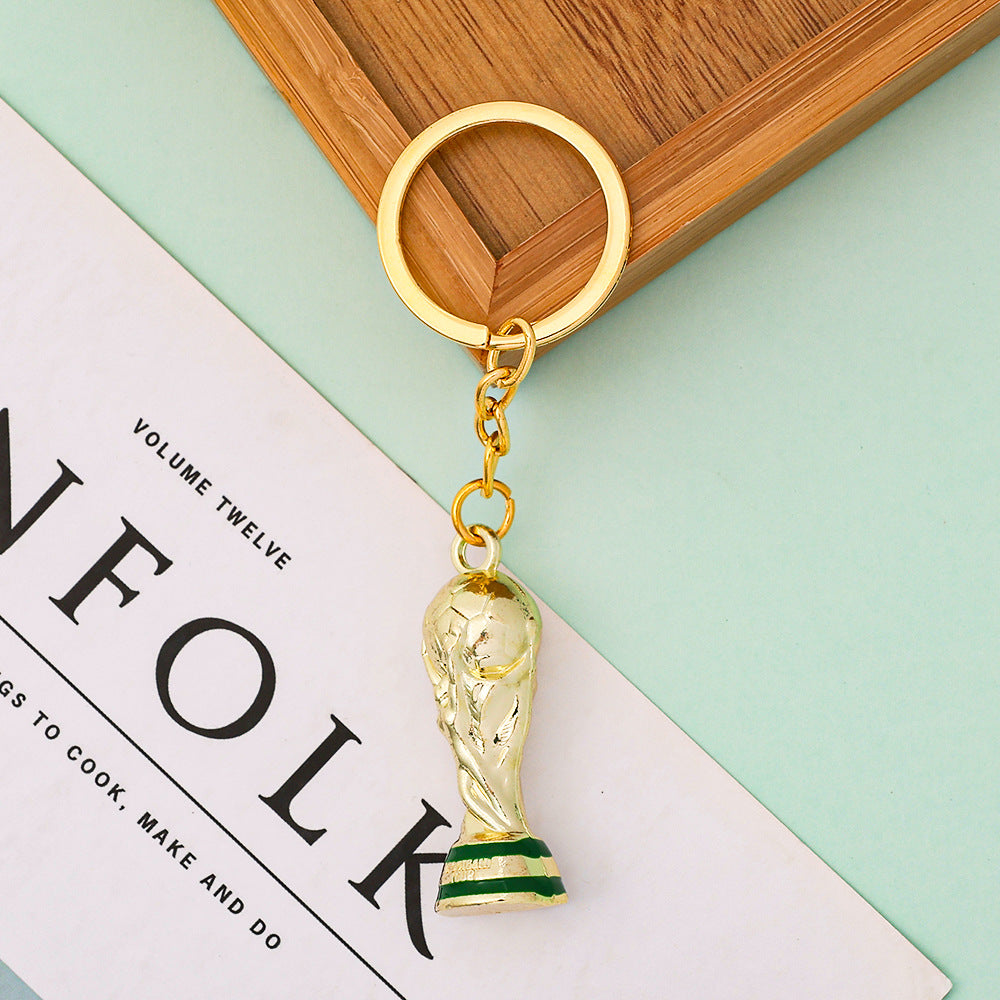 Wholesale World Cup Trophy Zinc Alloy Keychain