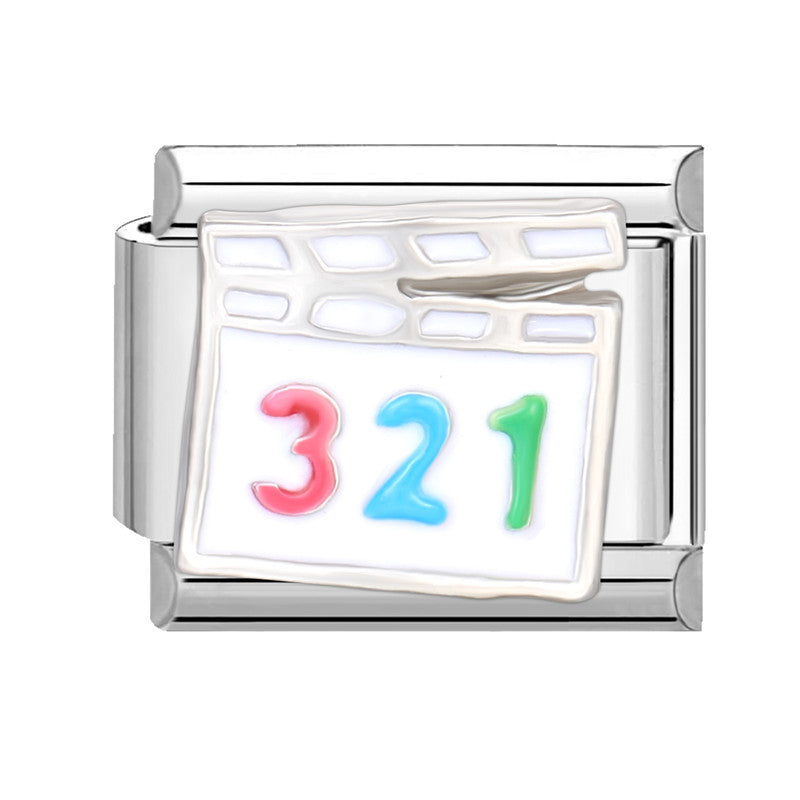 Wholesale Italian Charm Bracelet 9mm DIY Splicing Cute Creative Stainless Steel Composable Bracelet