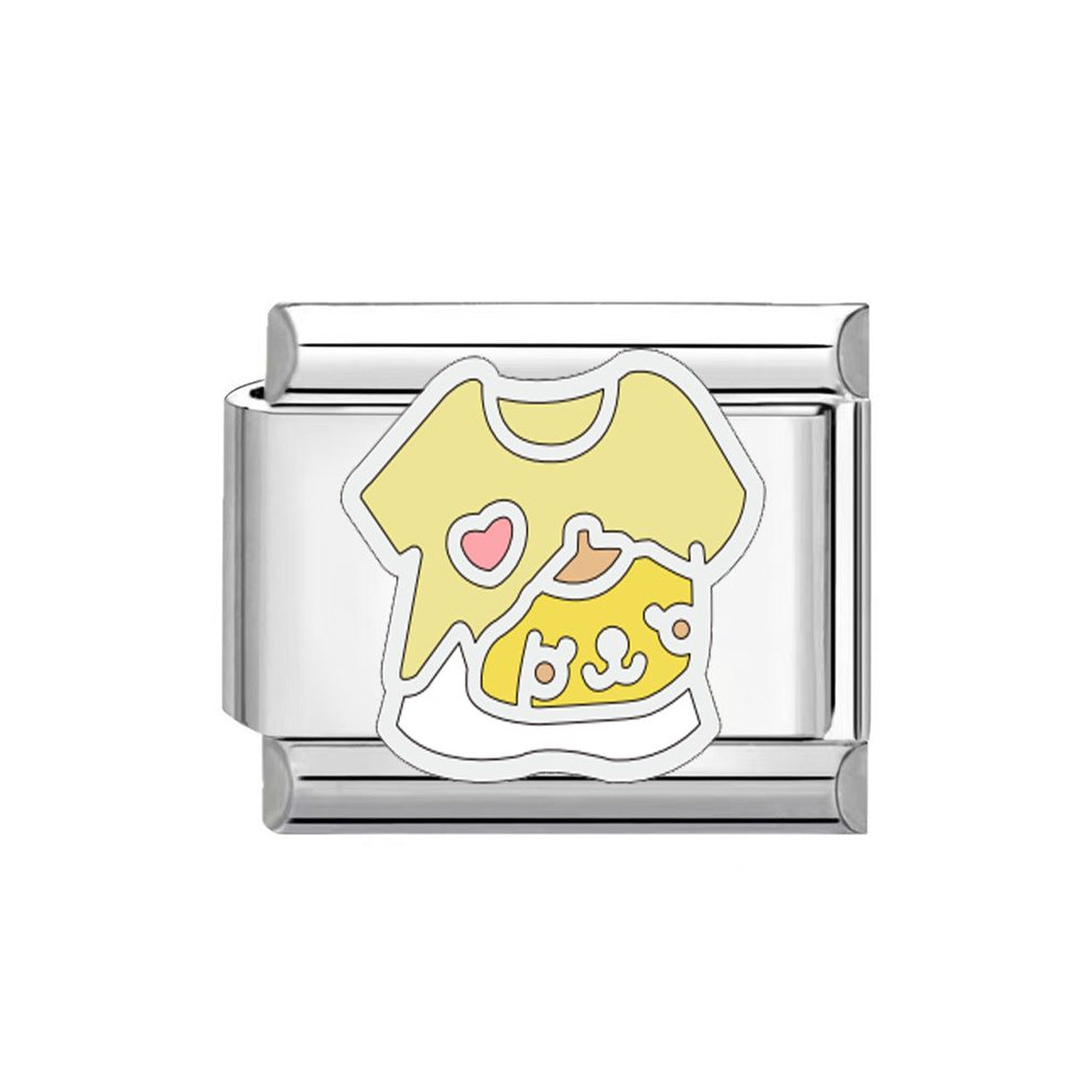 Wholesale  Italian Charm Bracelet 9mm DIY cartoon dripping Creative Stainless Steel Composable Bracelet