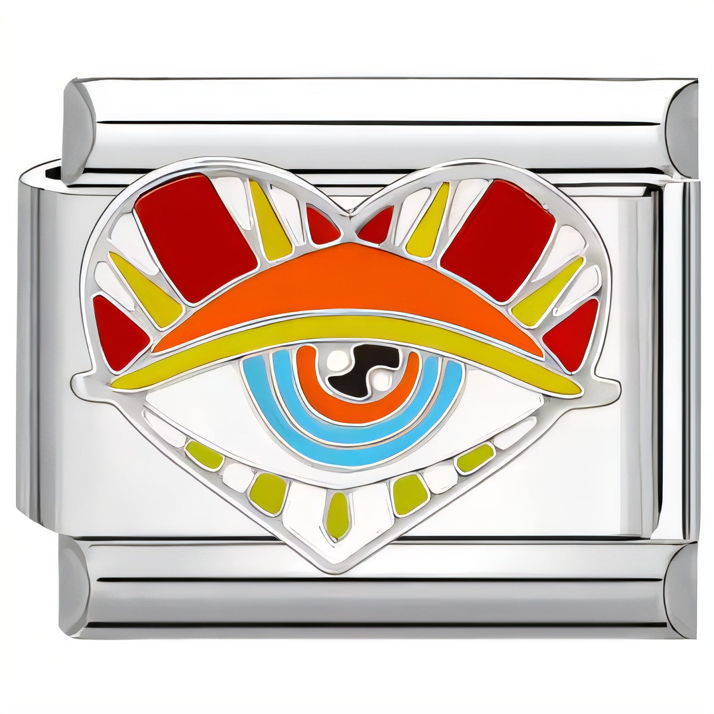 Wholesale Italian Charm Bracelet 9mm DIY Splicing Cute Creative Pattern Stainless Steel Composable Bracelet